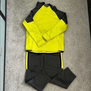 Old Navy Yellow Long-Sleeve Sweatshirt Vibrant Top